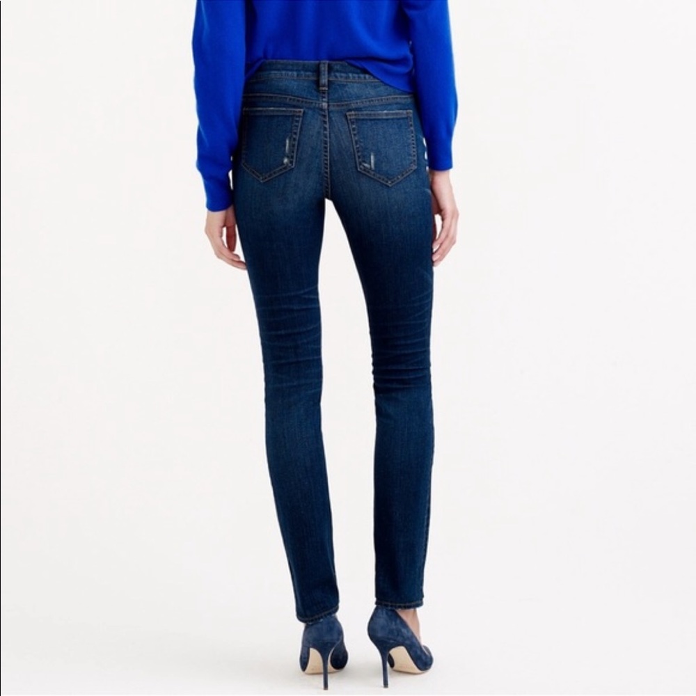 J.CREW Petite Reid Cone Denim Jean Skinny Traction